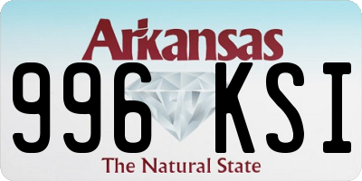 AR license plate 996KSI