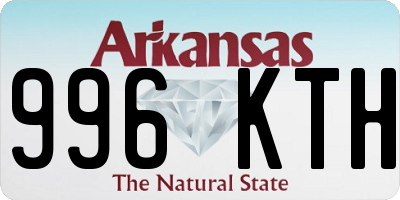 AR license plate 996KTH