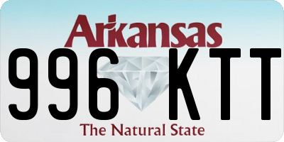 AR license plate 996KTT