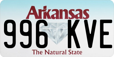 AR license plate 996KVE