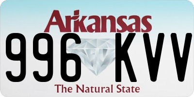 AR license plate 996KVV