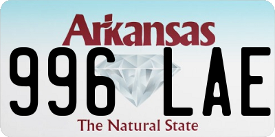AR license plate 996LAE