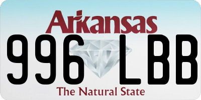 AR license plate 996LBB