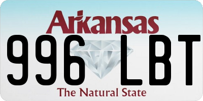 AR license plate 996LBT
