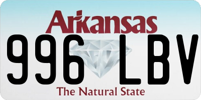 AR license plate 996LBV