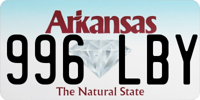 AR license plate 996LBY