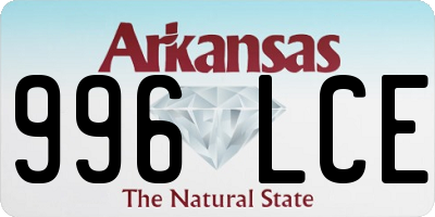 AR license plate 996LCE