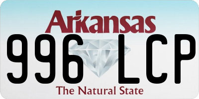 AR license plate 996LCP