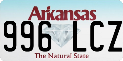 AR license plate 996LCZ
