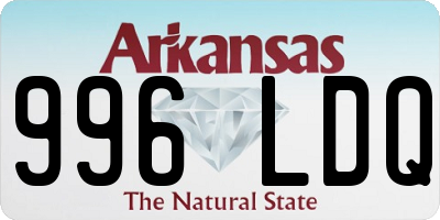 AR license plate 996LDQ