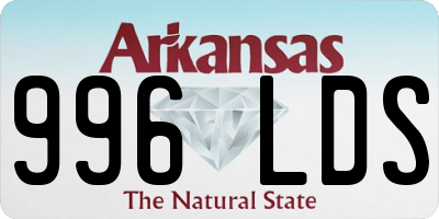 AR license plate 996LDS