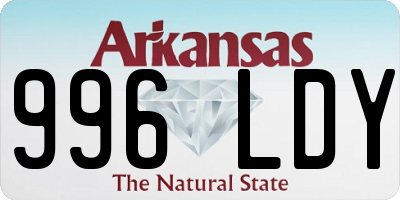 AR license plate 996LDY
