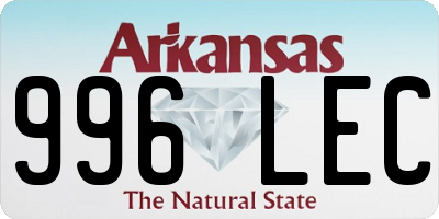 AR license plate 996LEC