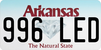 AR license plate 996LED
