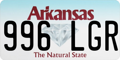 AR license plate 996LGR