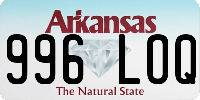 AR license plate 996LOQ