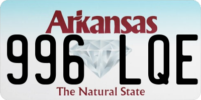 AR license plate 996LQE