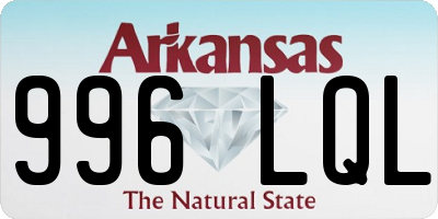AR license plate 996LQL