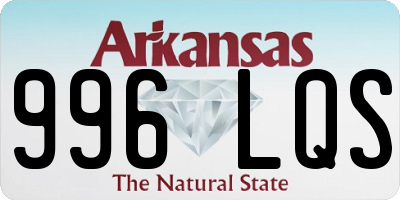 AR license plate 996LQS