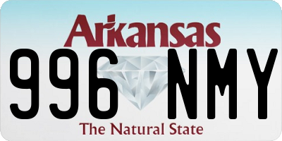 AR license plate 996NMY