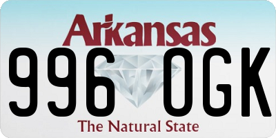 AR license plate 996OGK