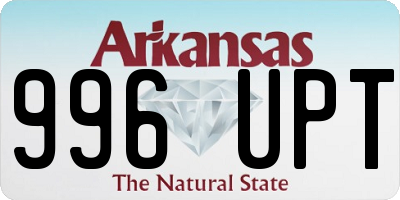 AR license plate 996UPT