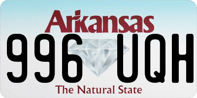 AR license plate 996UQH