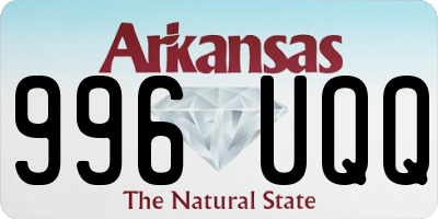 AR license plate 996UQQ