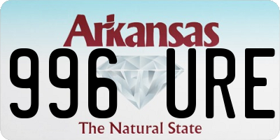 AR license plate 996URE