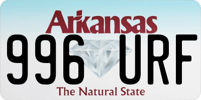 AR license plate 996URF
