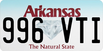 AR license plate 996VTI