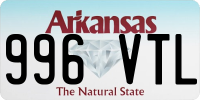 AR license plate 996VTL
