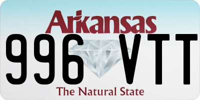 AR license plate 996VTT