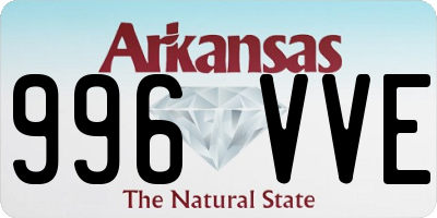 AR license plate 996VVE