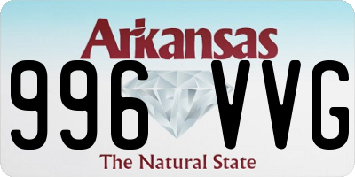 AR license plate 996VVG