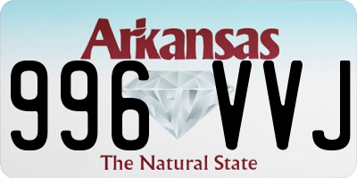 AR license plate 996VVJ