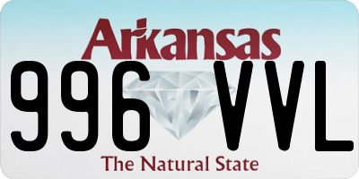 AR license plate 996VVL