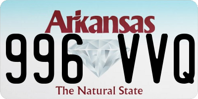 AR license plate 996VVQ