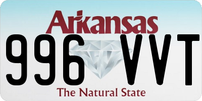AR license plate 996VVT