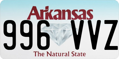 AR license plate 996VVZ