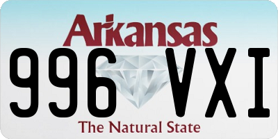 AR license plate 996VXI