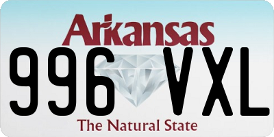 AR license plate 996VXL