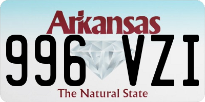 AR license plate 996VZI