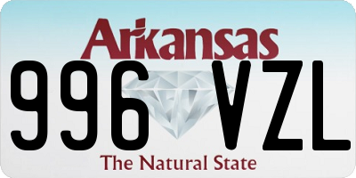 AR license plate 996VZL