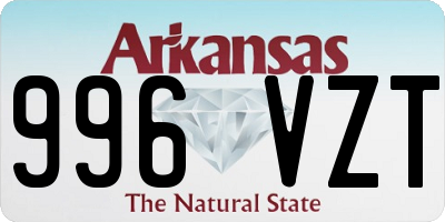 AR license plate 996VZT