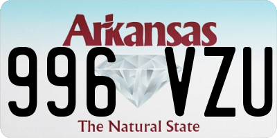 AR license plate 996VZU