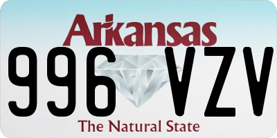 AR license plate 996VZV