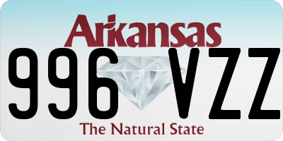 AR license plate 996VZZ