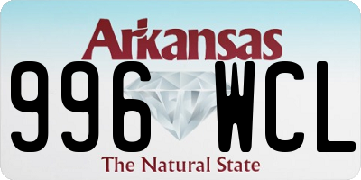 AR license plate 996WCL