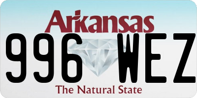 AR license plate 996WEZ